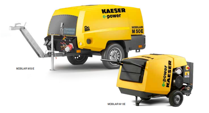 MÁY NÉN KHÍ KAESER MOBILAIR E-POWER